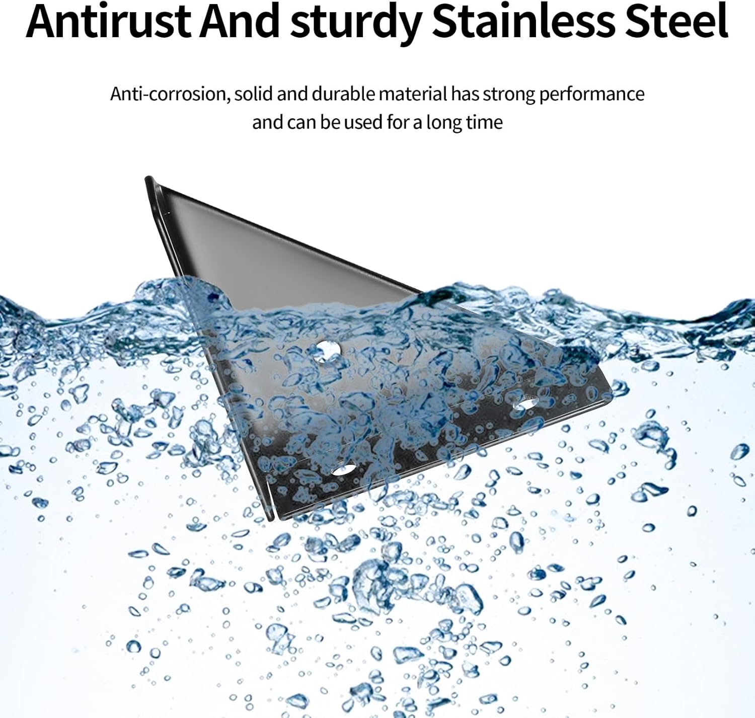 10 Angolari Metallici Neri 90 Gradi - immagine 4