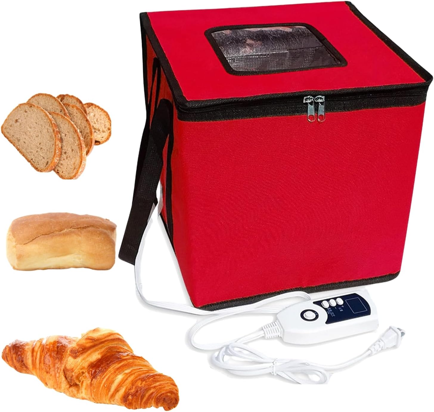 Cloud Fire Scatola Pieghevole per Fermentazione Pasta, Rosso - immagine 1