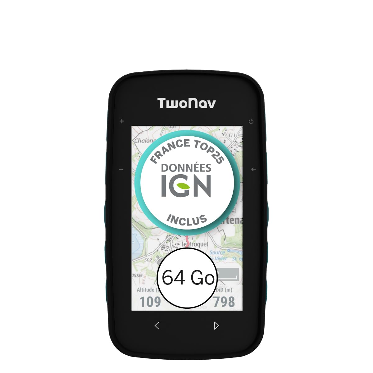 Twonav Cross Plus (64 GB) - GPS Sportivo 3,2 pollici