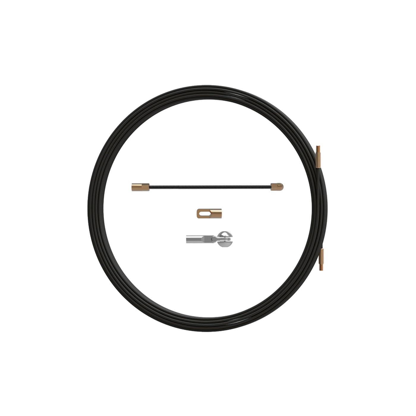 Sonda METRATA in corda d'acciaio rivestita Ø 6 L40m