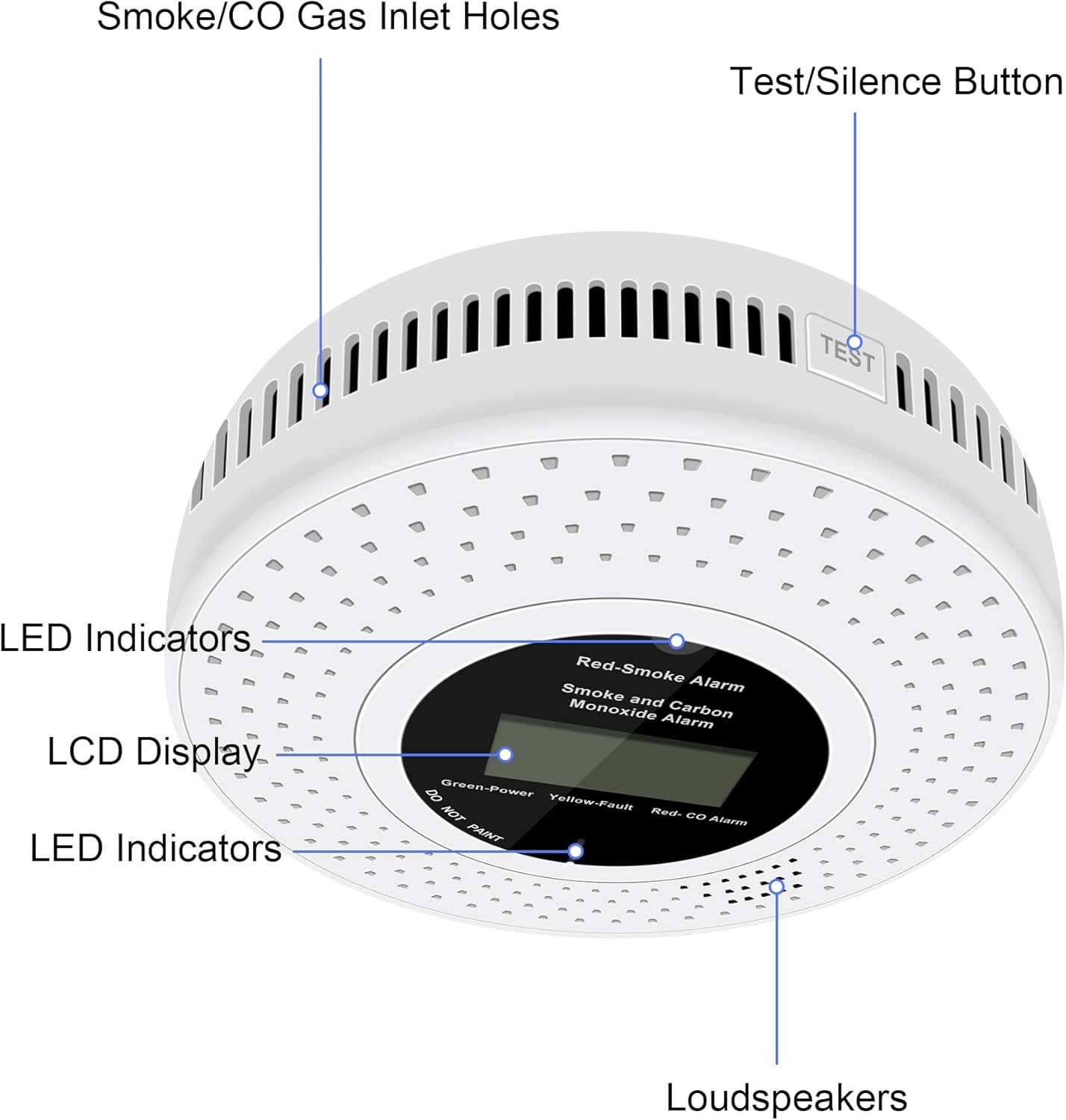 Rilevatore Combinato di Fumo e CO - 3 Pezzi - immagine 5