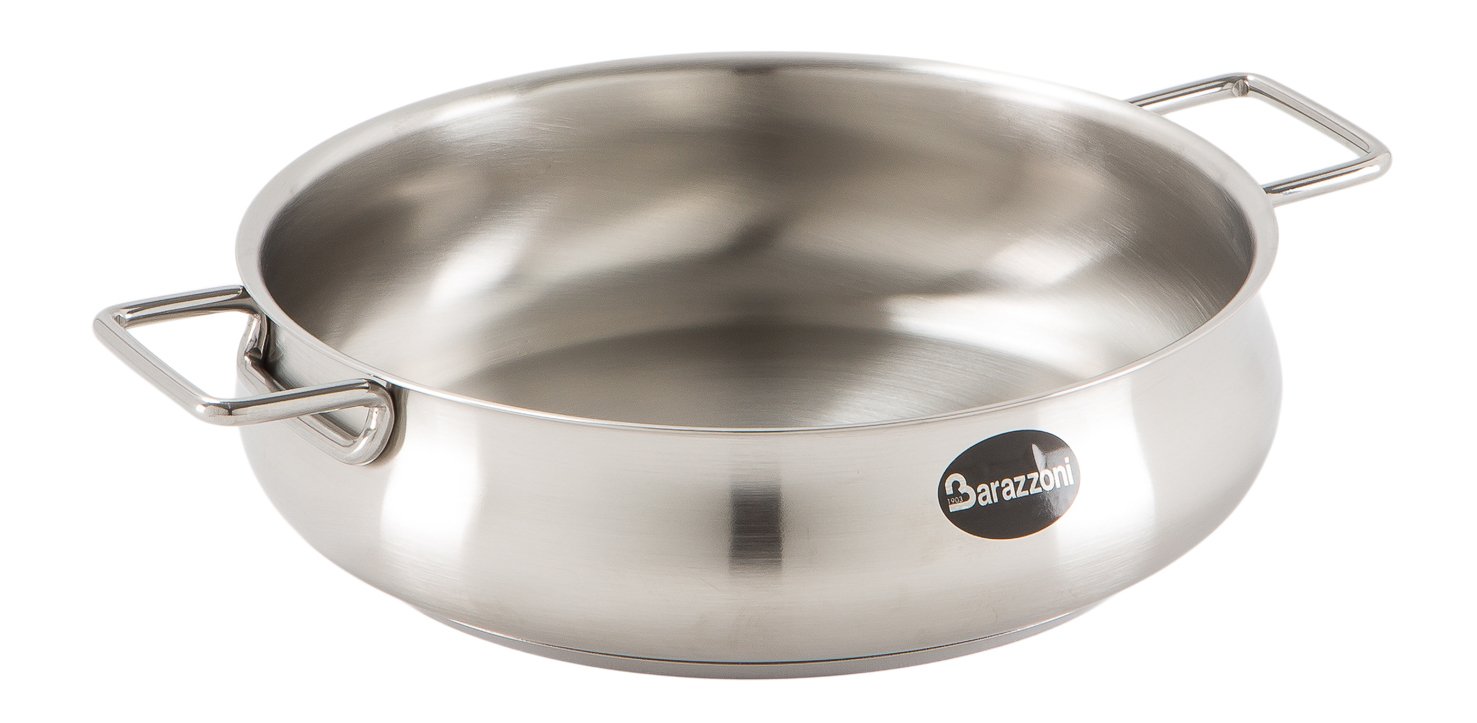 Barazzoni Tummy Tegame Due Manici Acciaio Inox 26cm
