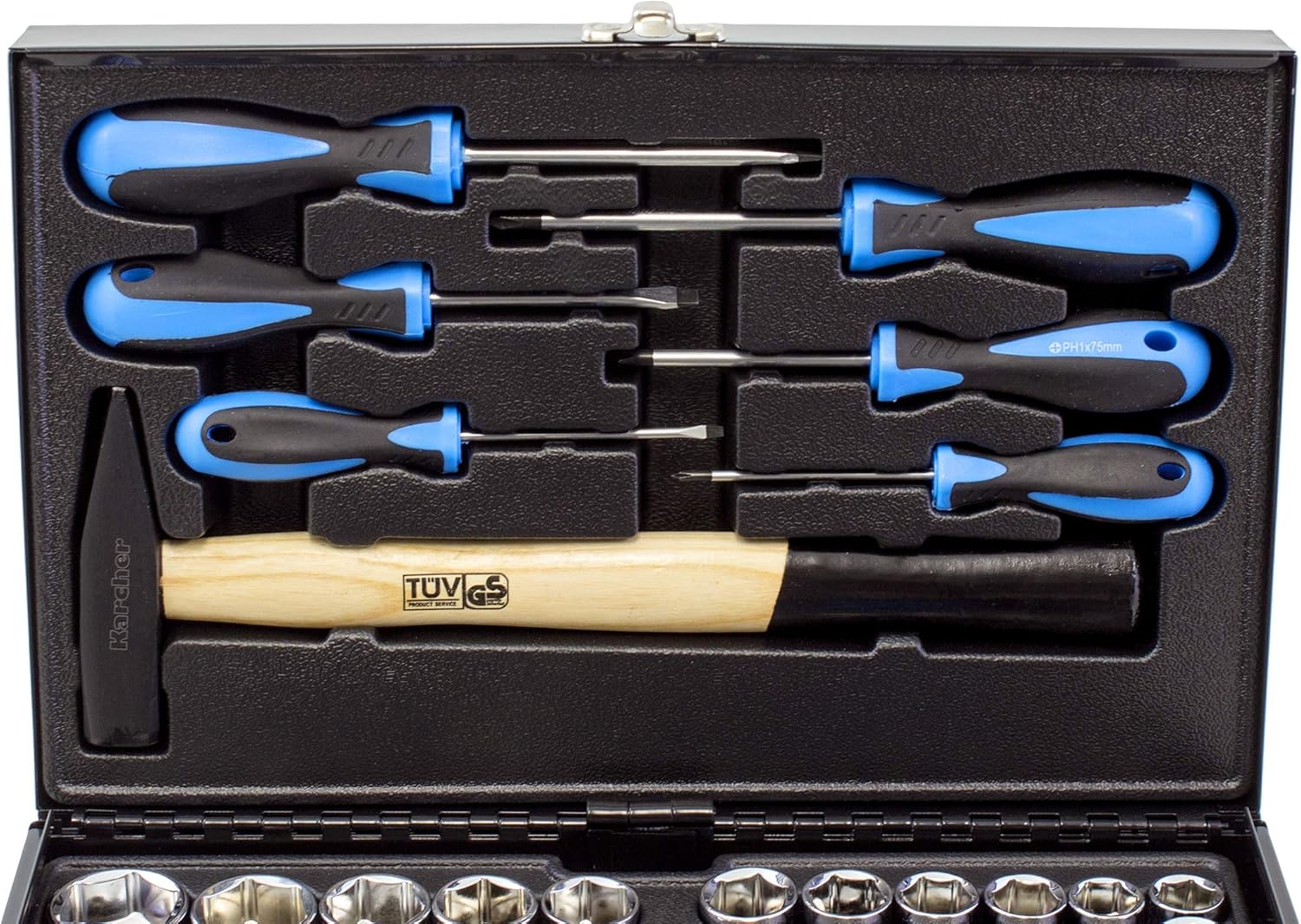 Karcher Cassetta Attrezzi Fai da Te 117 Pezzi - immagine 3