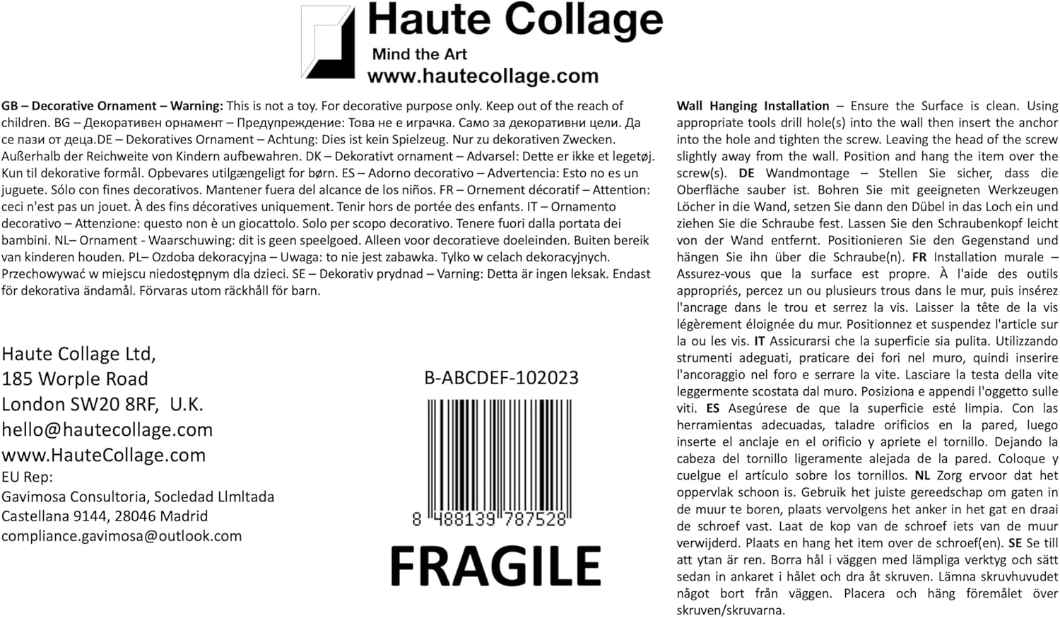 Statuette Grandi in Bronzo da Appendere - Set 6 Pezzi - immagine 3