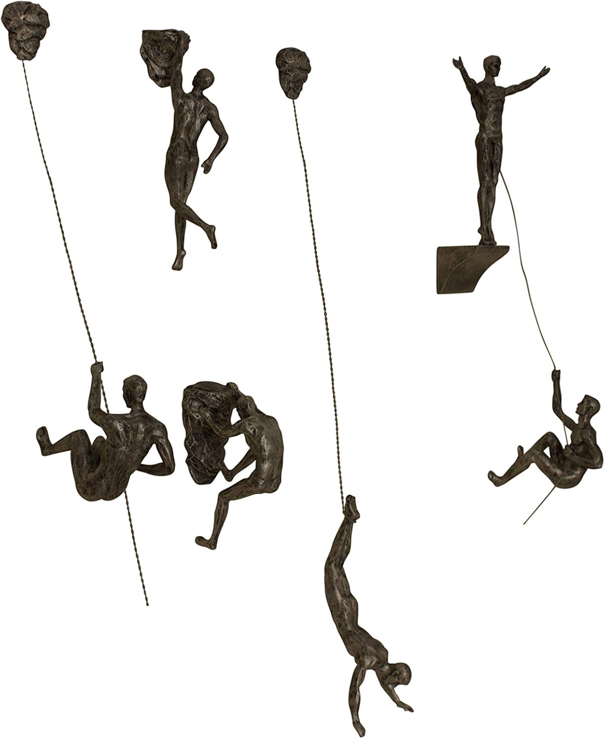 Statuette Grandi in Bronzo da Appendere - Set 6 Pezzi - immagine 4
