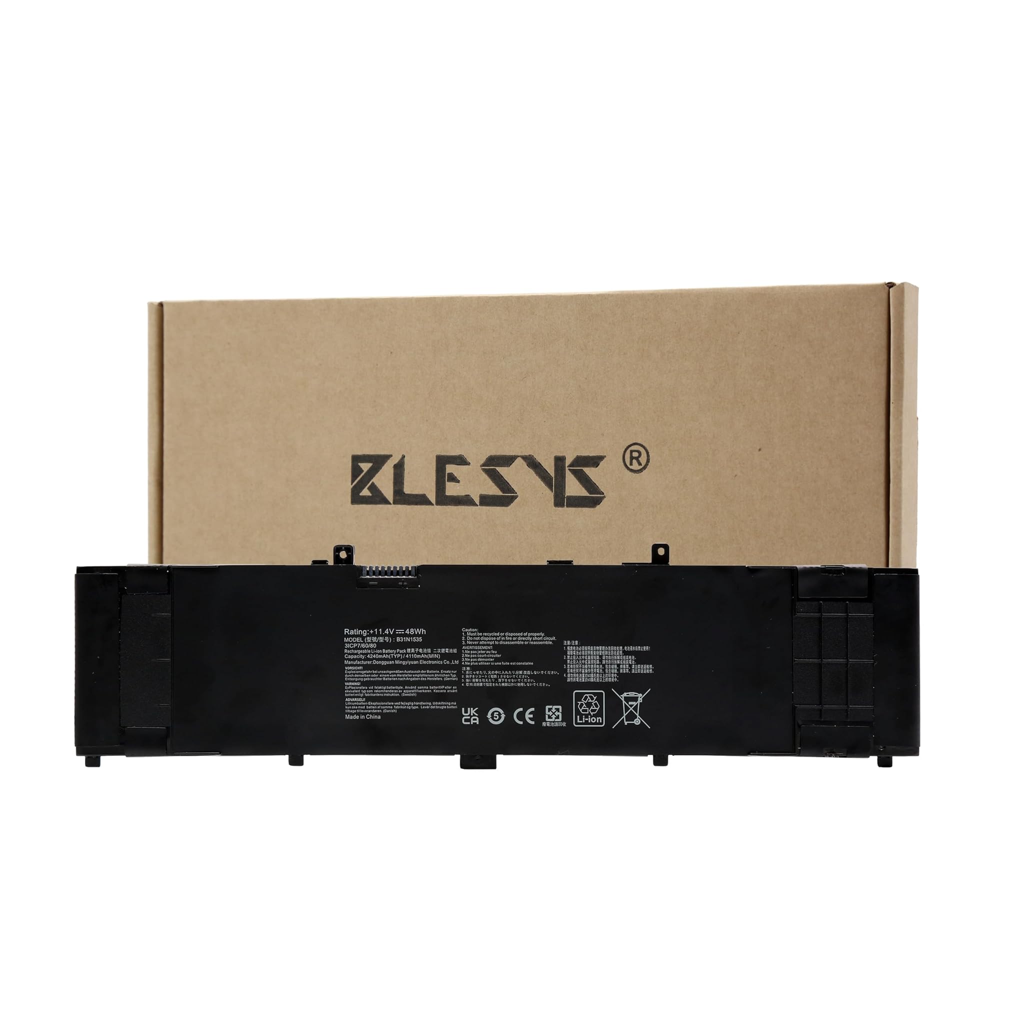 Blesys B31N1535 Batteria per ASUS Zenbook UX310U
