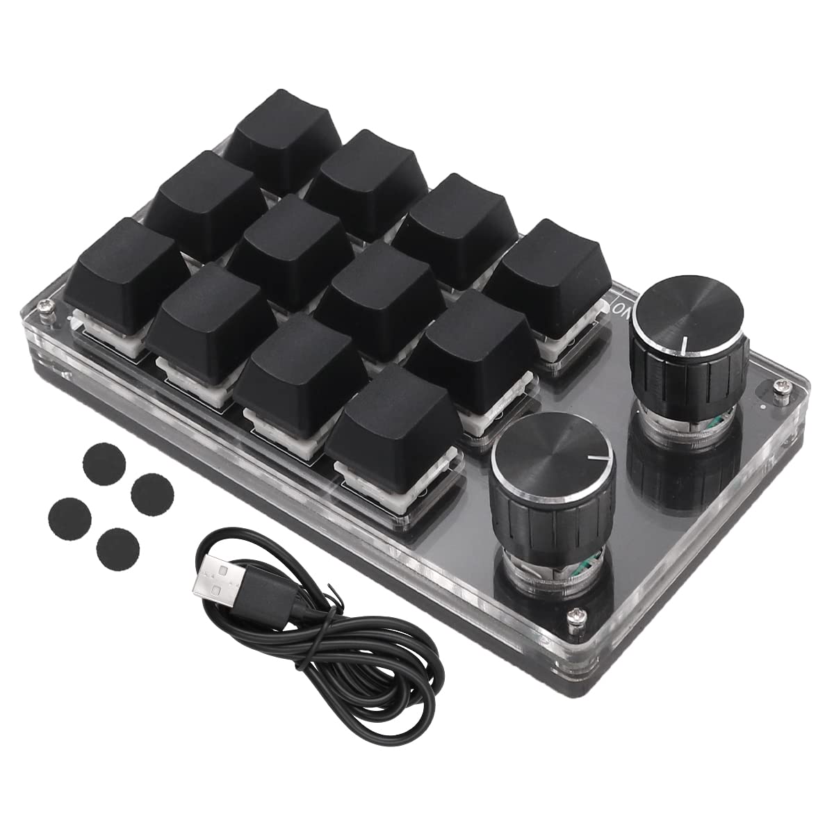 Tiardey Clavier Mécanique Macro à Une Main 12 Tasti