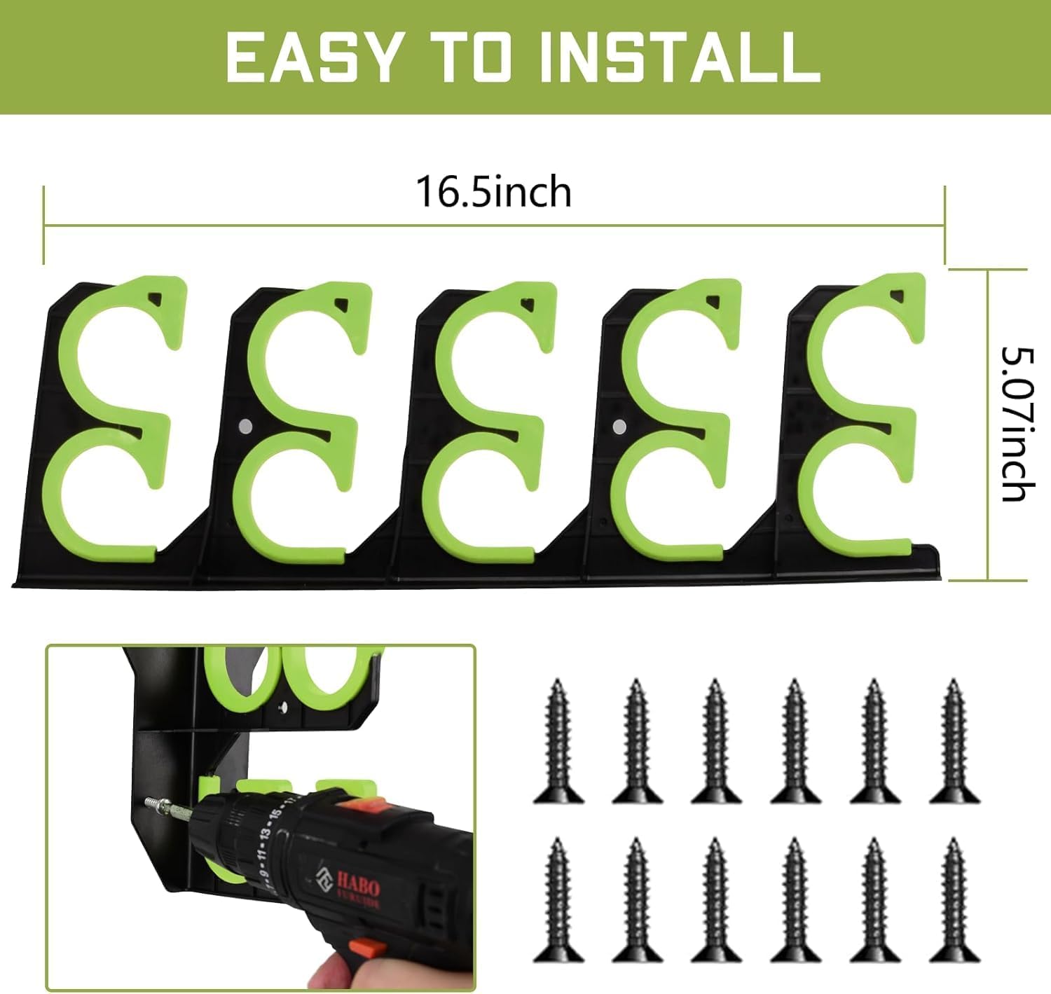 BOOSTEADY Portacanne da Pesca per 10 Canne - immagine 5