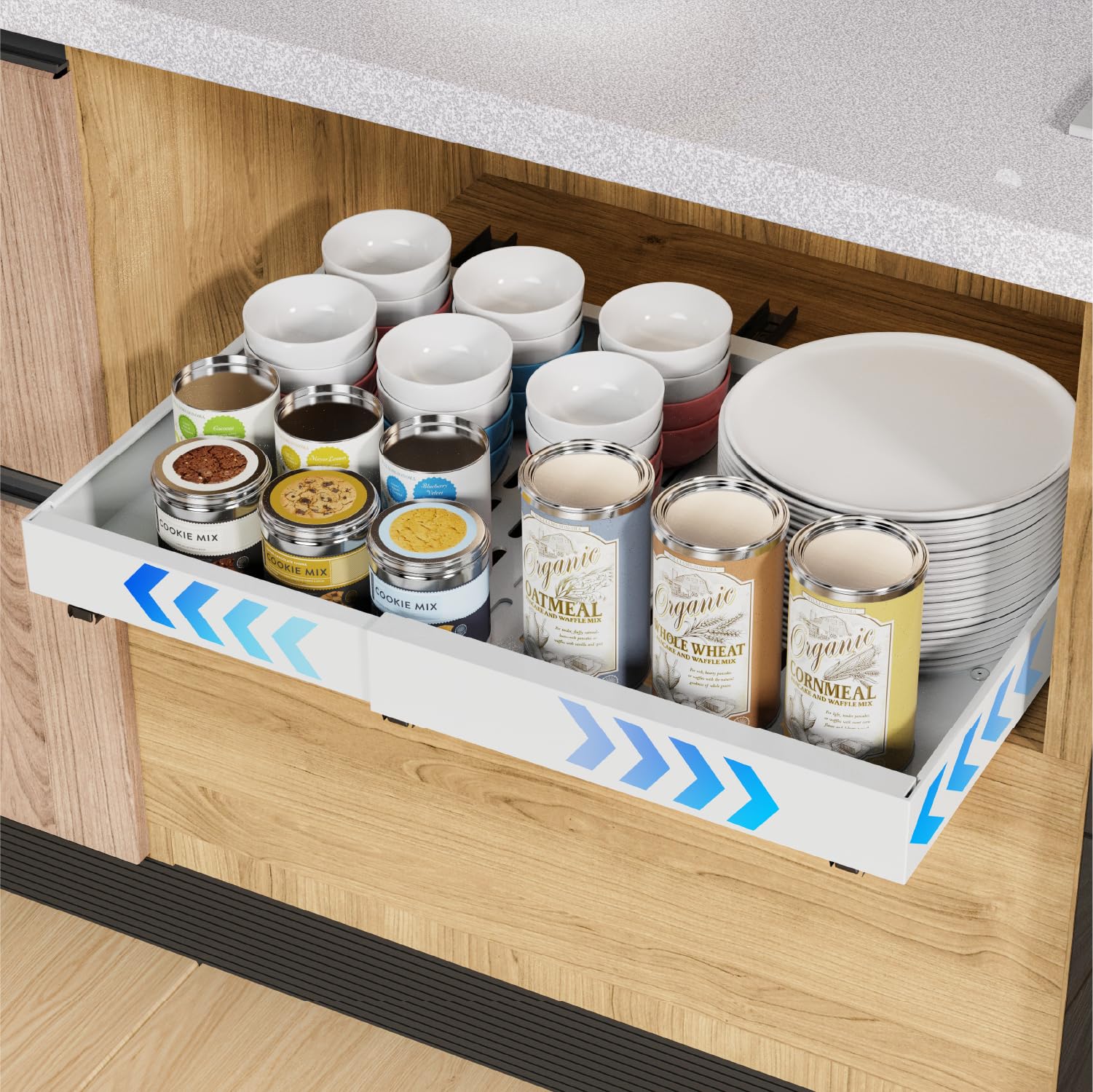 Organizer Estensibile per Armadi, Bianco