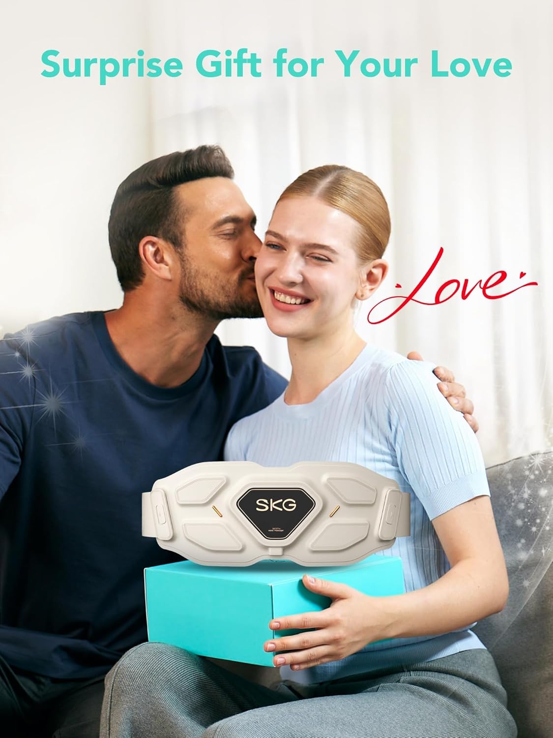 SKG W9 massaggiatore per vita - immagine 2