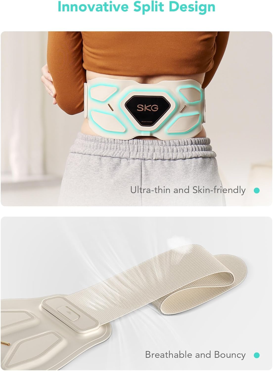 SKG W9 massaggiatore per vita - immagine 7