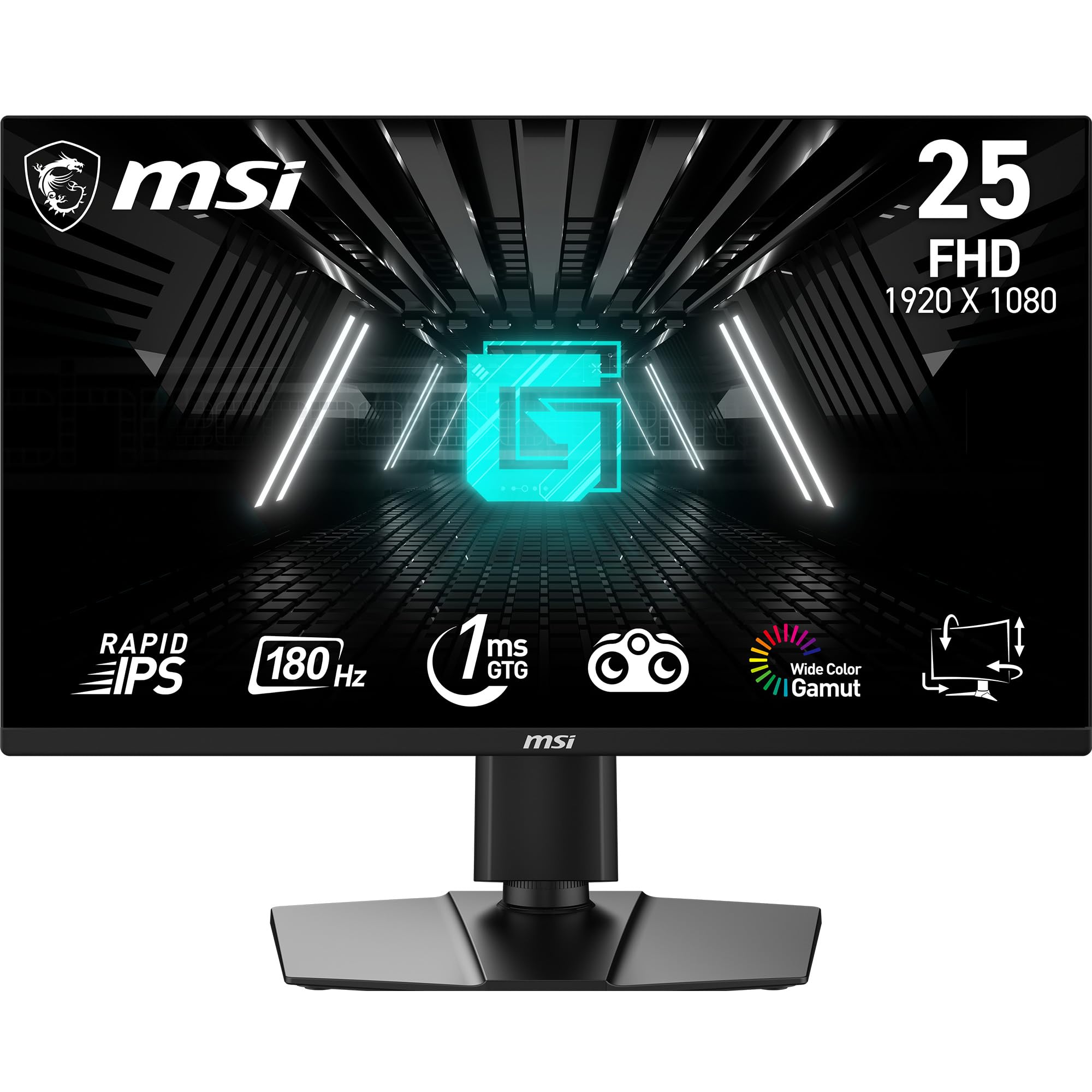 MSI G255PF E2 Monitor Gaming 24,5" FHD 180 Hz