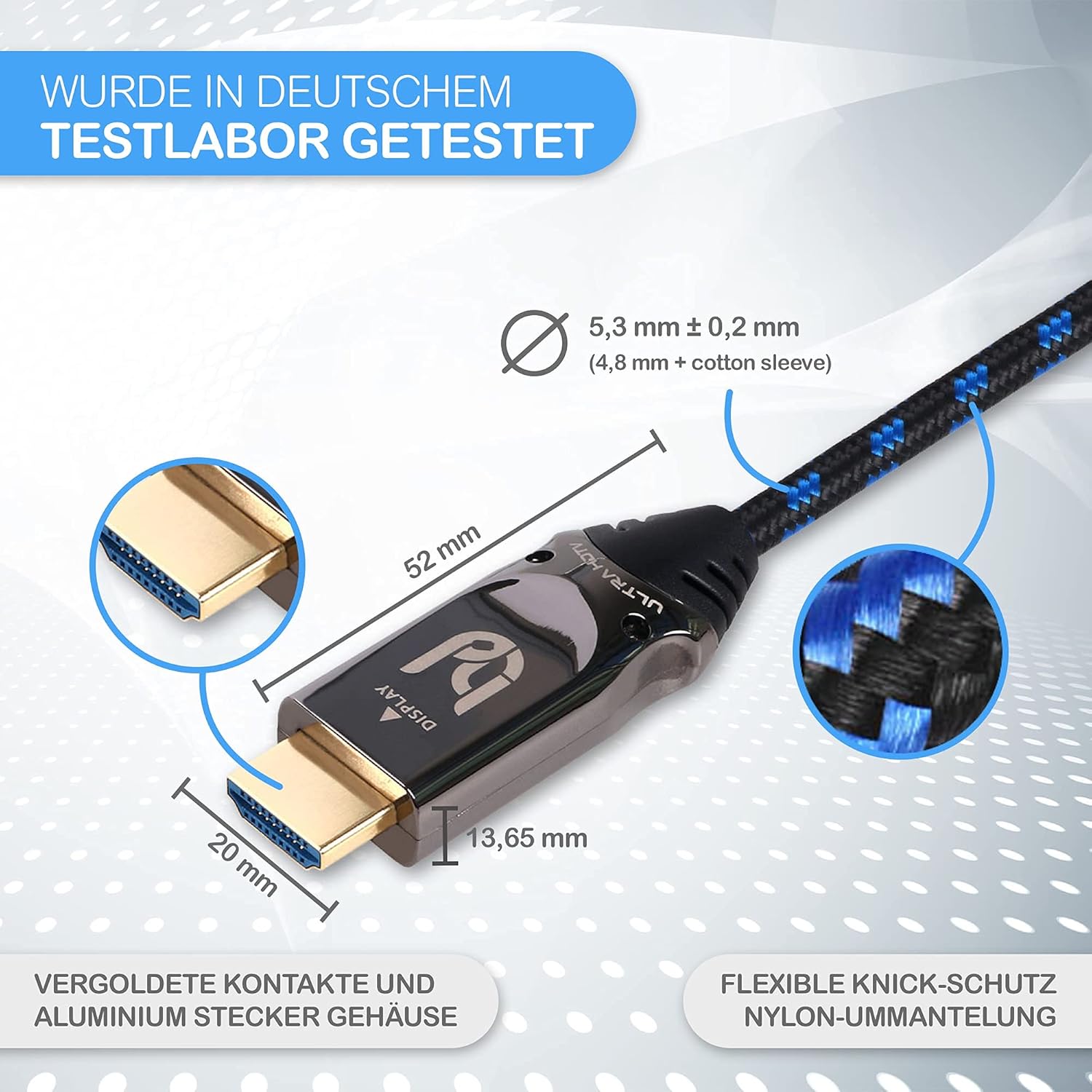 Cavo HDMI Ultra Hdtv 8K 25m - immagine 6