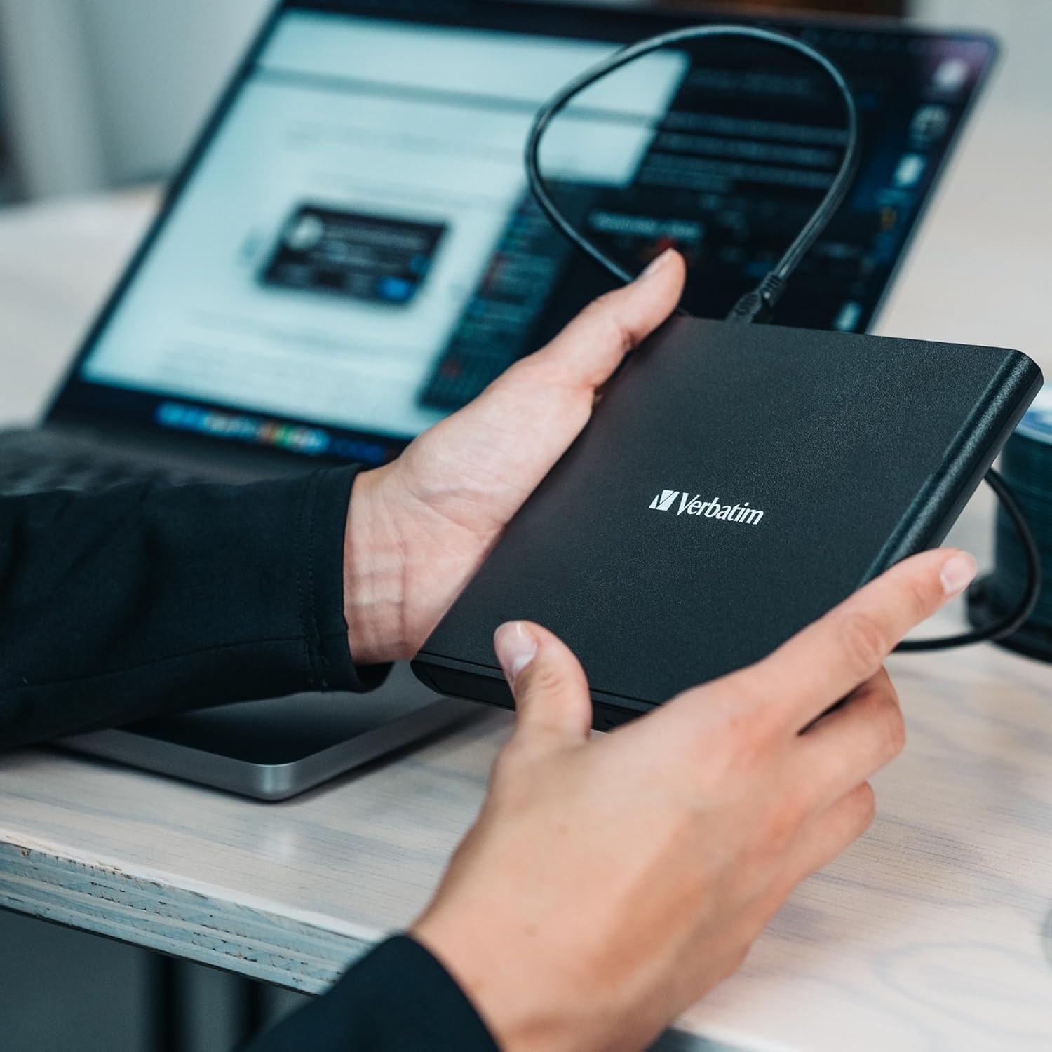 Verbatim 98938 Masterizzatore DVD-RW, Nero - immagine 3