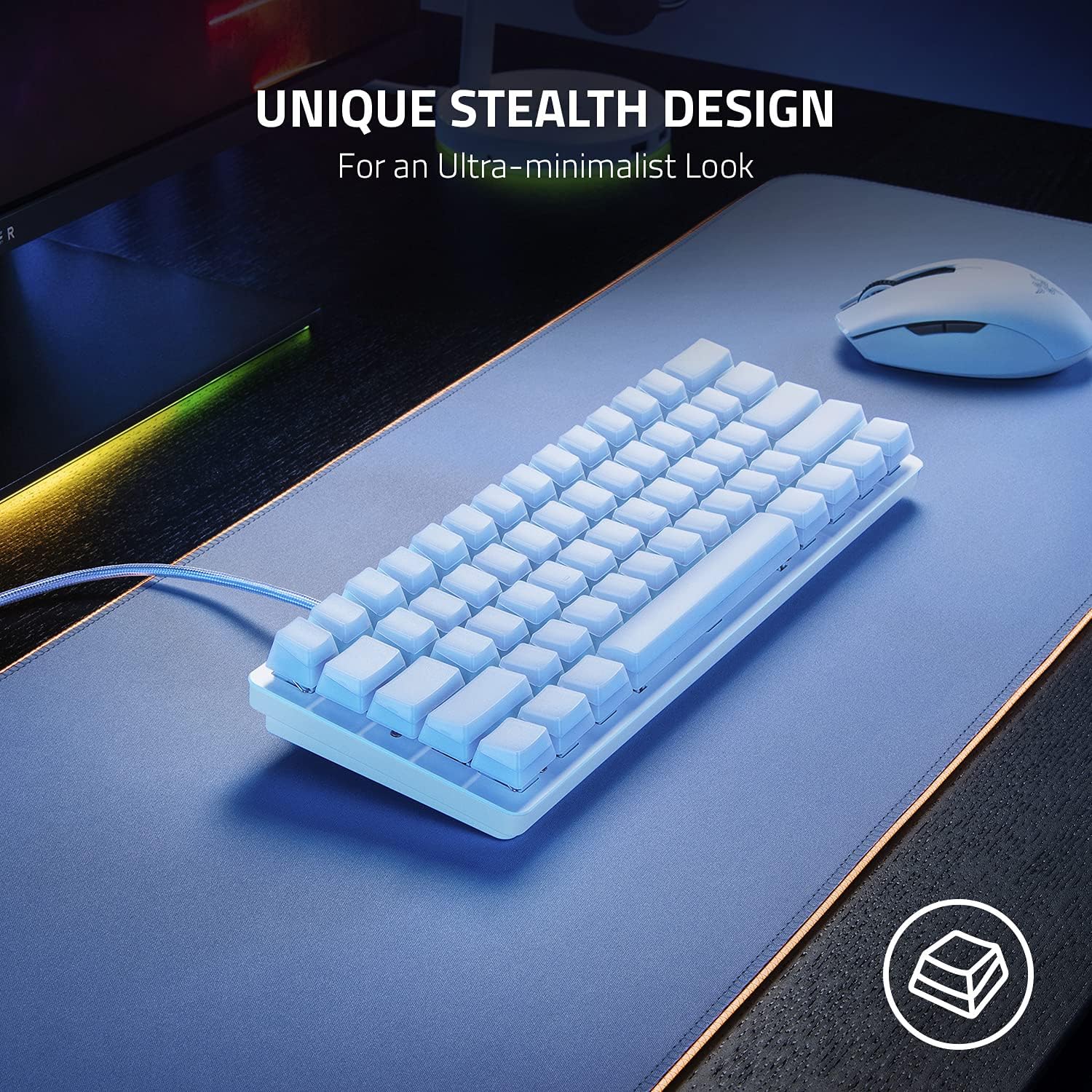Razer Phantom Keycap Upgrade Set - Bianco - immagine 2