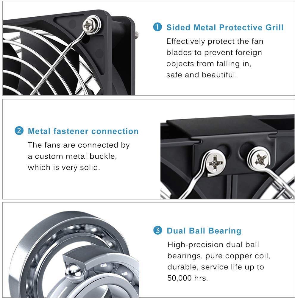 Ventole per Computer 120mm 12V con Controllo Velocità - immagine 4