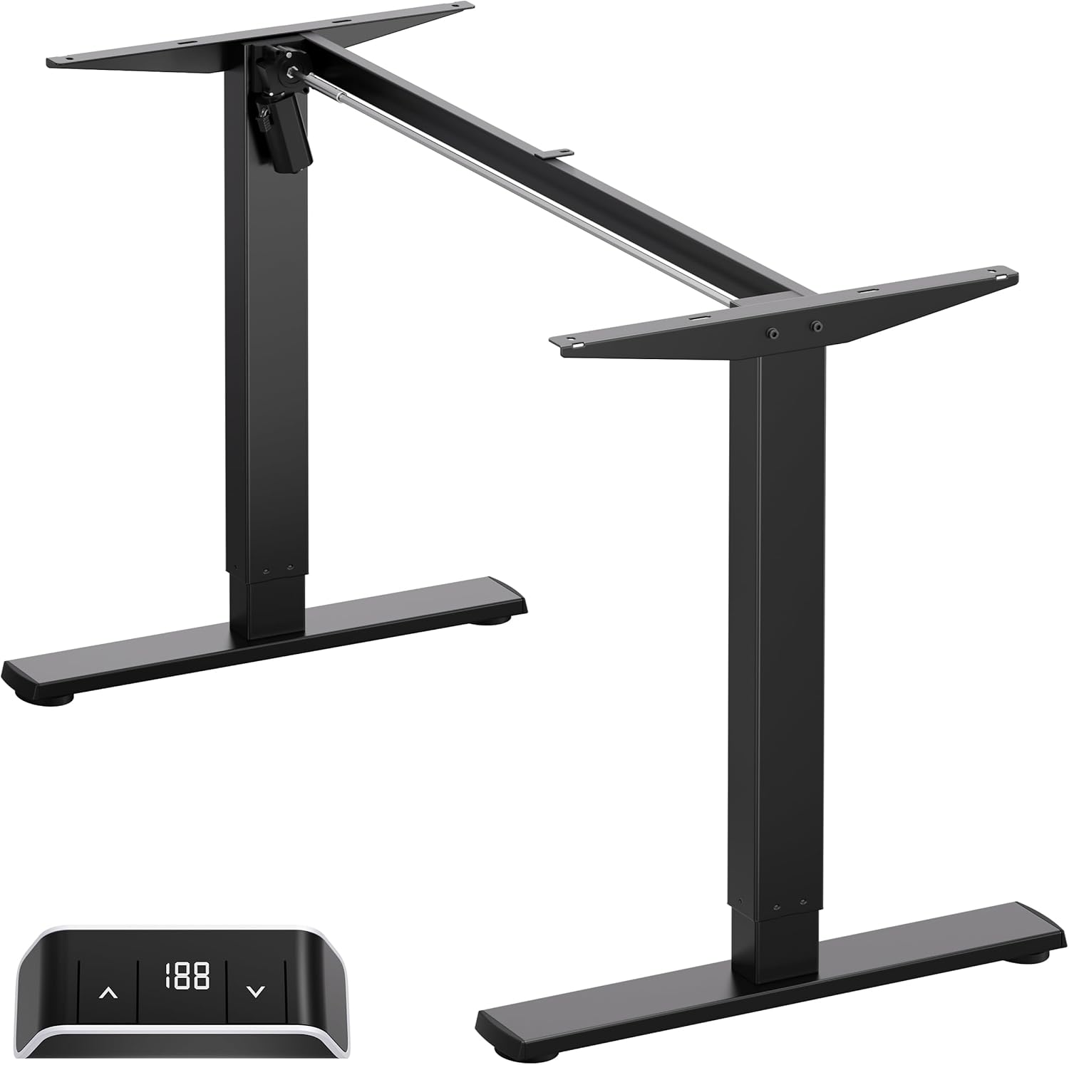 Onkron Base Elettrica & Motorizzata per Piani Lavoro Nera - immagine 1