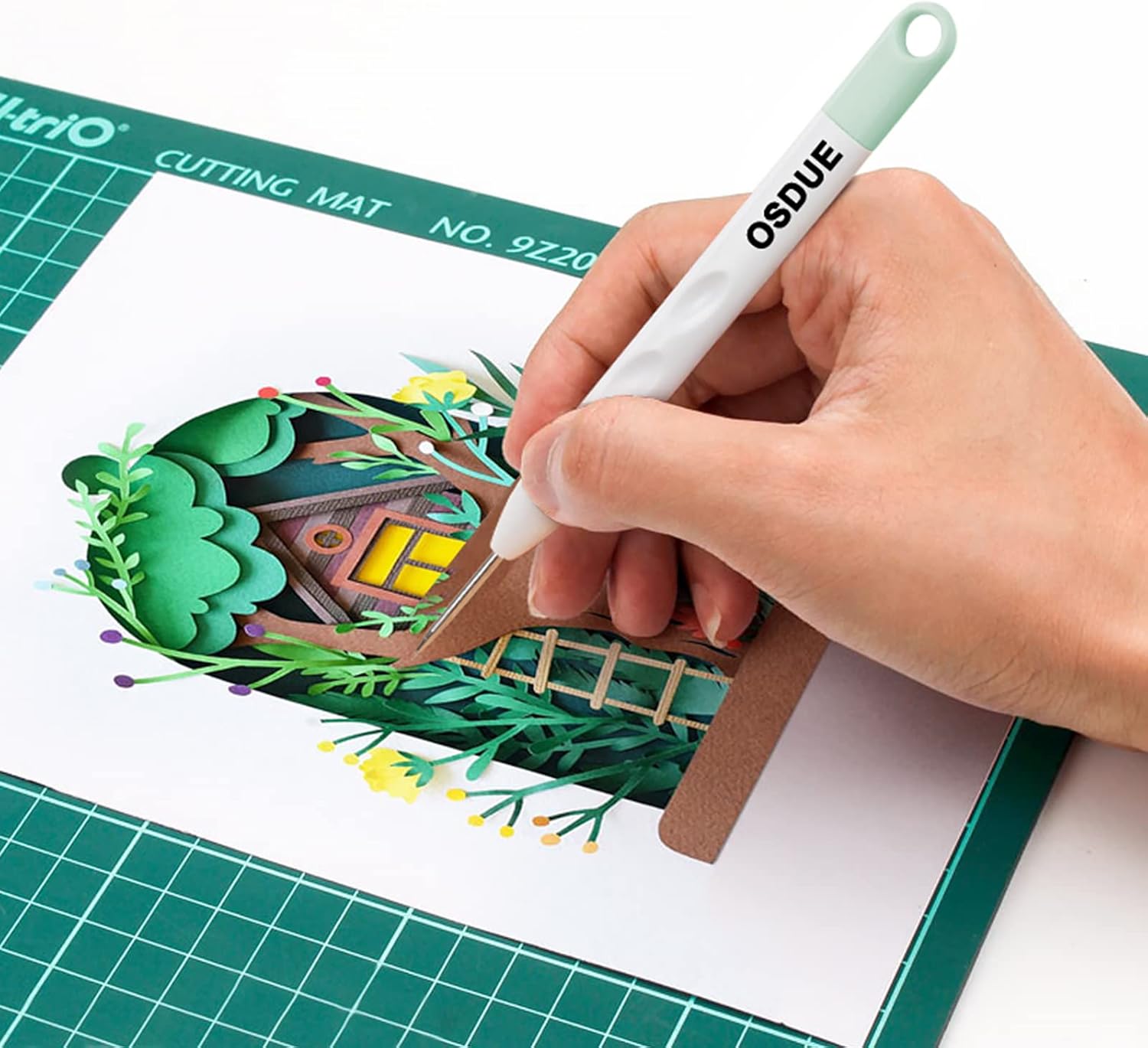 Osdue Strumenti Set Base 6 Pezzi per Diserbo Vinile - immagine 7