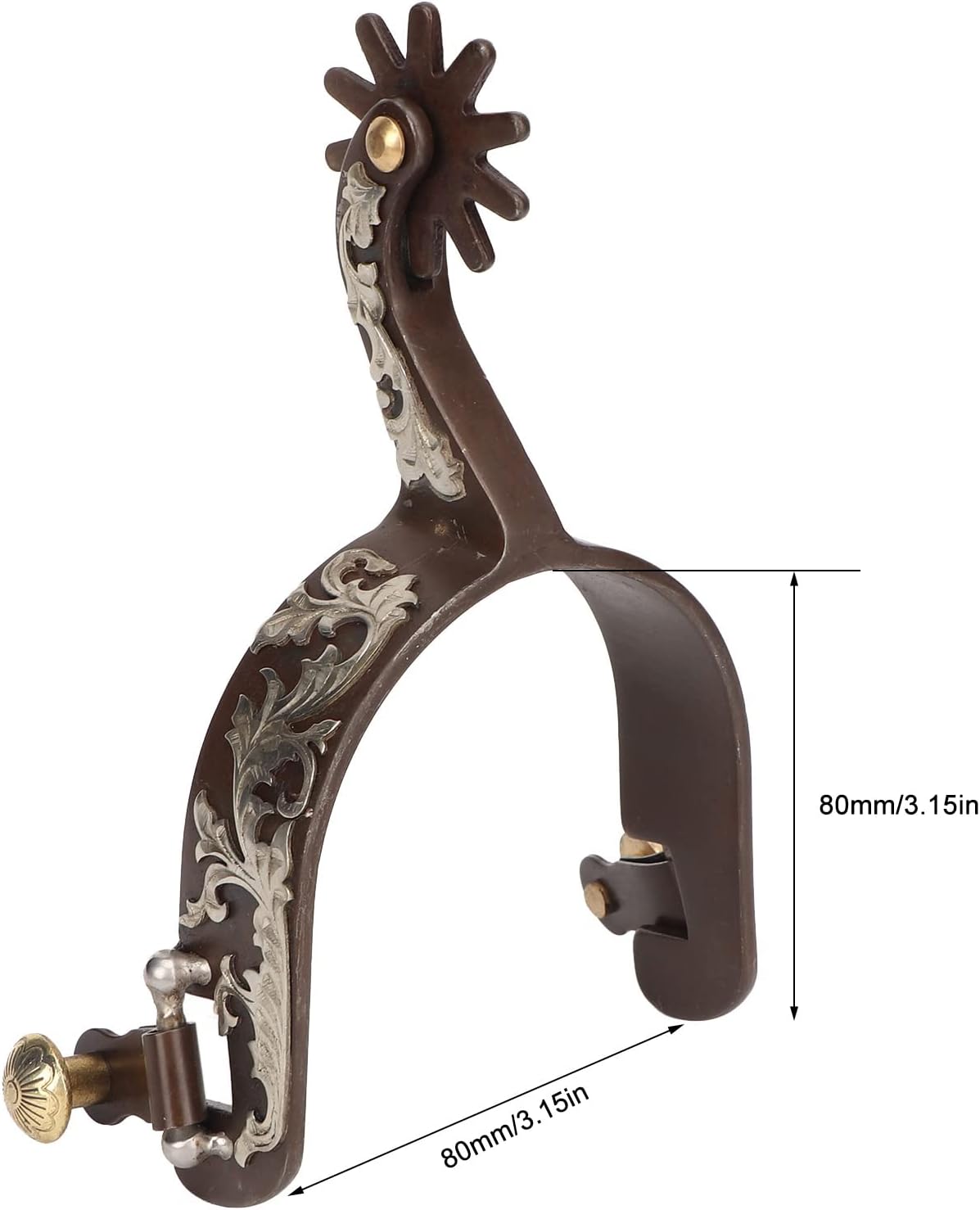 Speroni da Cavallo in Acciaio (2 Pezzi) - immagine 4