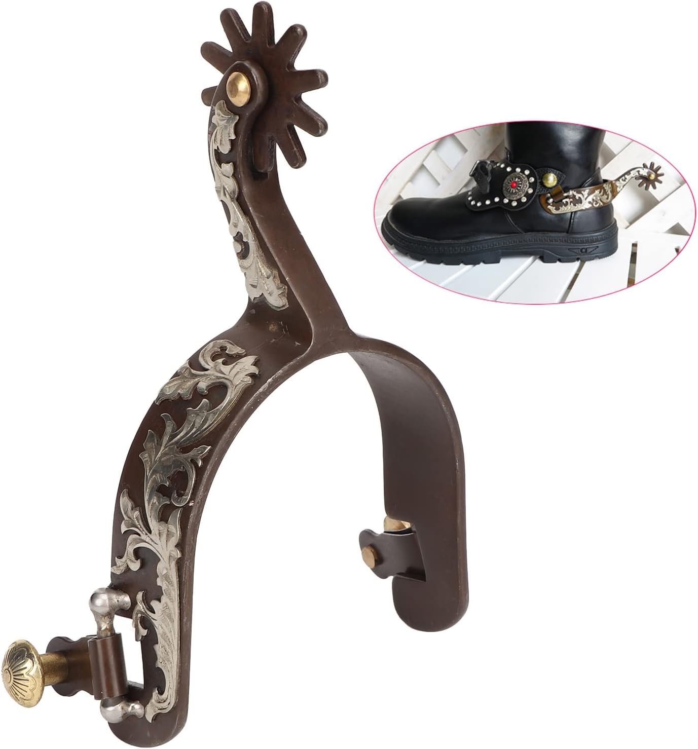 Speroni da Cavallo in Acciaio (2 Pezzi) - immagine 7