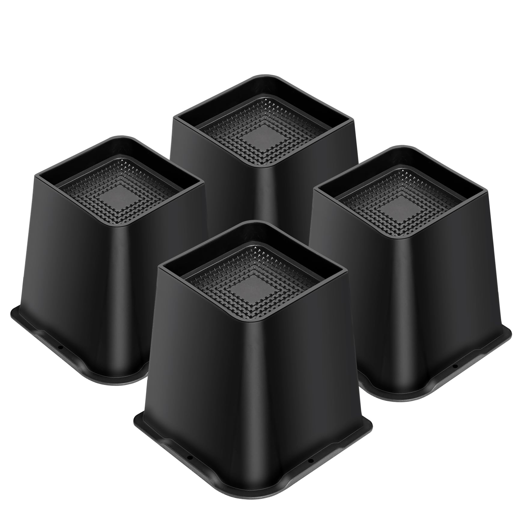Rialzi Resistenti per Mobili Letto - Set 4 Pezzi 15.2cm