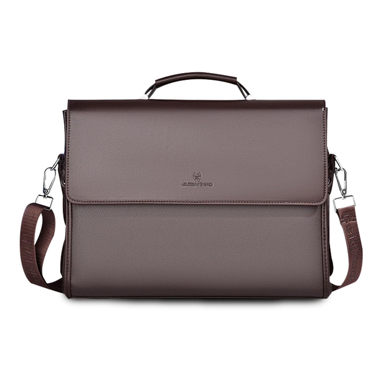 FANDARE Ventiquattrore Uomo in PU Pelle per Laptop 12.9"