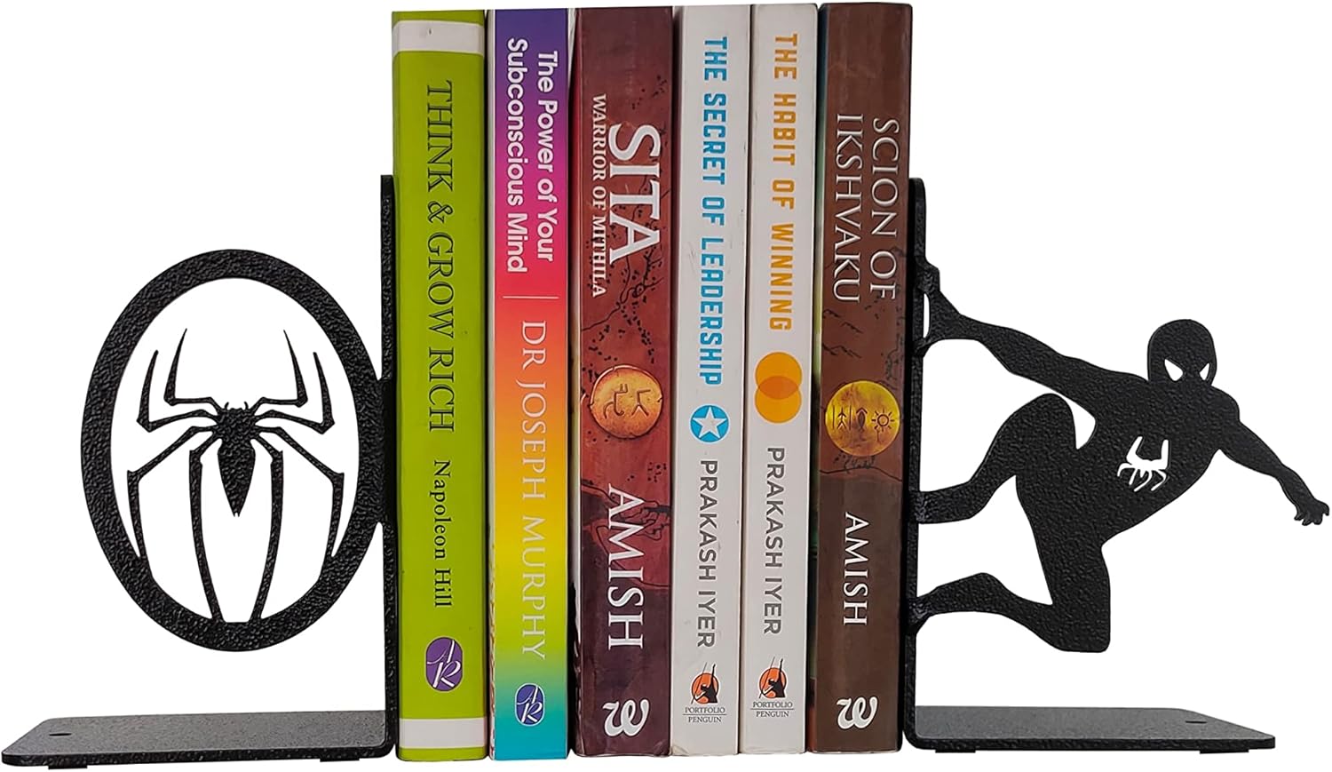 Spiderman Reggilibri Decorativo in Metallo - immagine 1