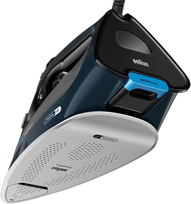 Braun TexStyle 9 SI9682 DB - Ferro da Stiro a Vapore 3200W, Blu - immagine 3