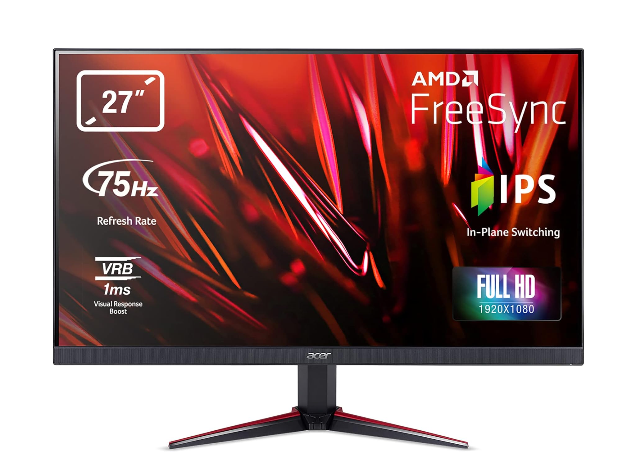 Acer Nitro VG270bmiifx - Monitor Gaming PC 27" IPS FHD