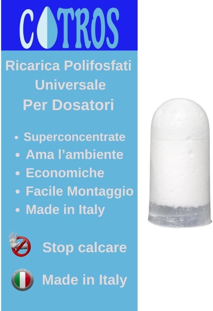 Ricarica Ricambio Polifosfati per Dosatori Caldaie (18 Pezzi) - immagine 4