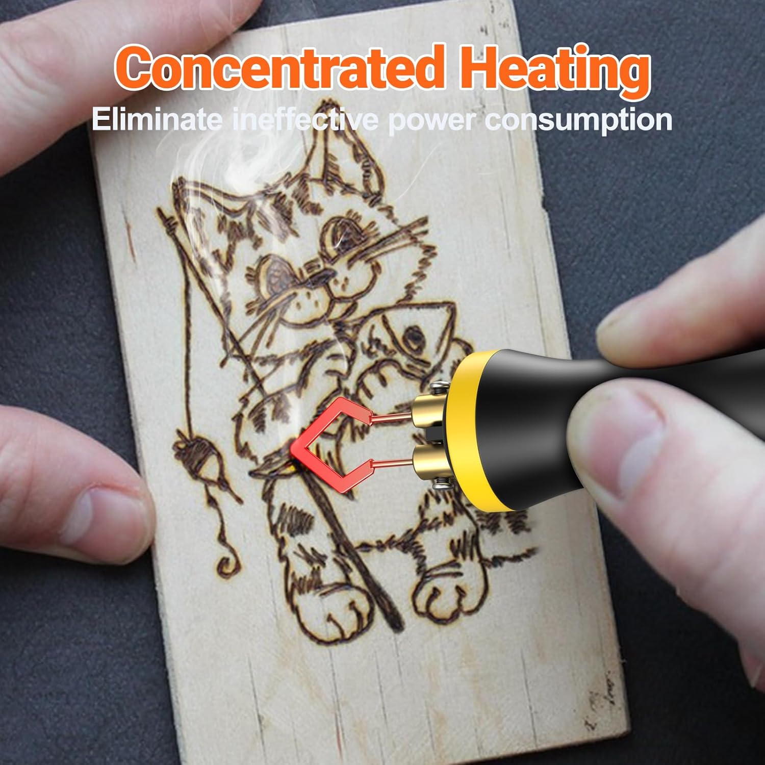 Preciva Kit Pirografico Professionale 25W - immagine 4