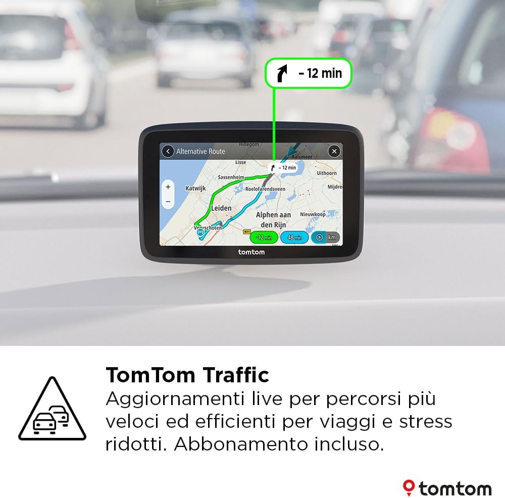 Tomtom Navigatore Auto GO Classic 2a gen. 6" - immagine 2