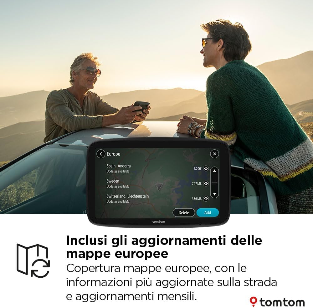 Tomtom Navigatore Auto GO Classic 2a gen. 6" - immagine 4