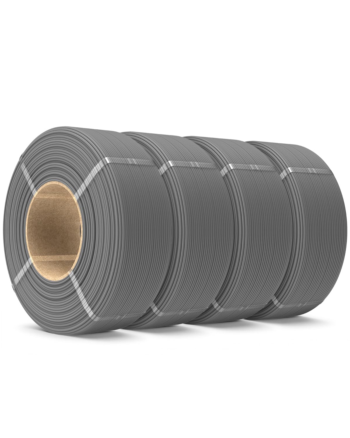 Sunlu Rapid PETG Filamento Refill 1,75 mm 4 KG, Grigio Opaco