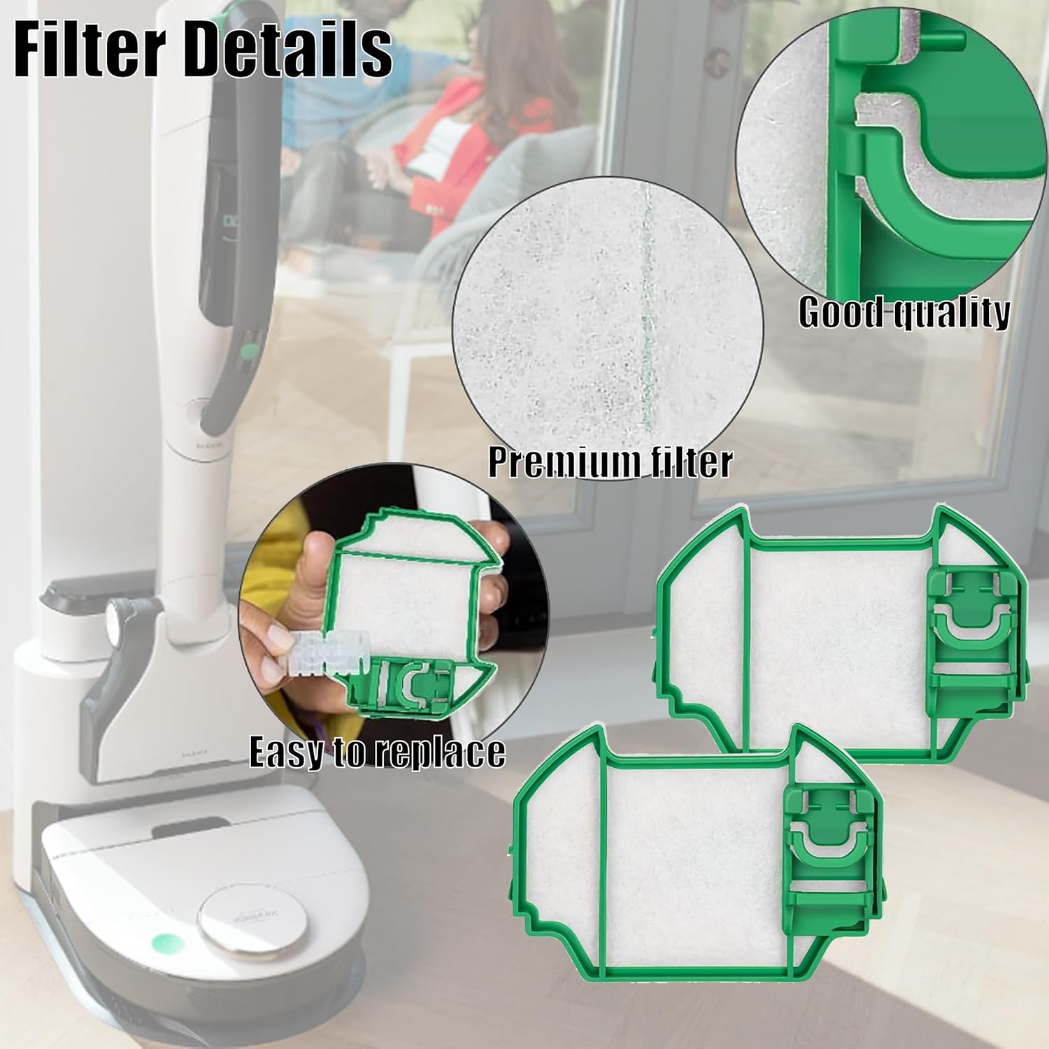 Kit 12 Sacchetti Microfibra per Folletto VK7S VK7 FP7S FP7 - immagine 5