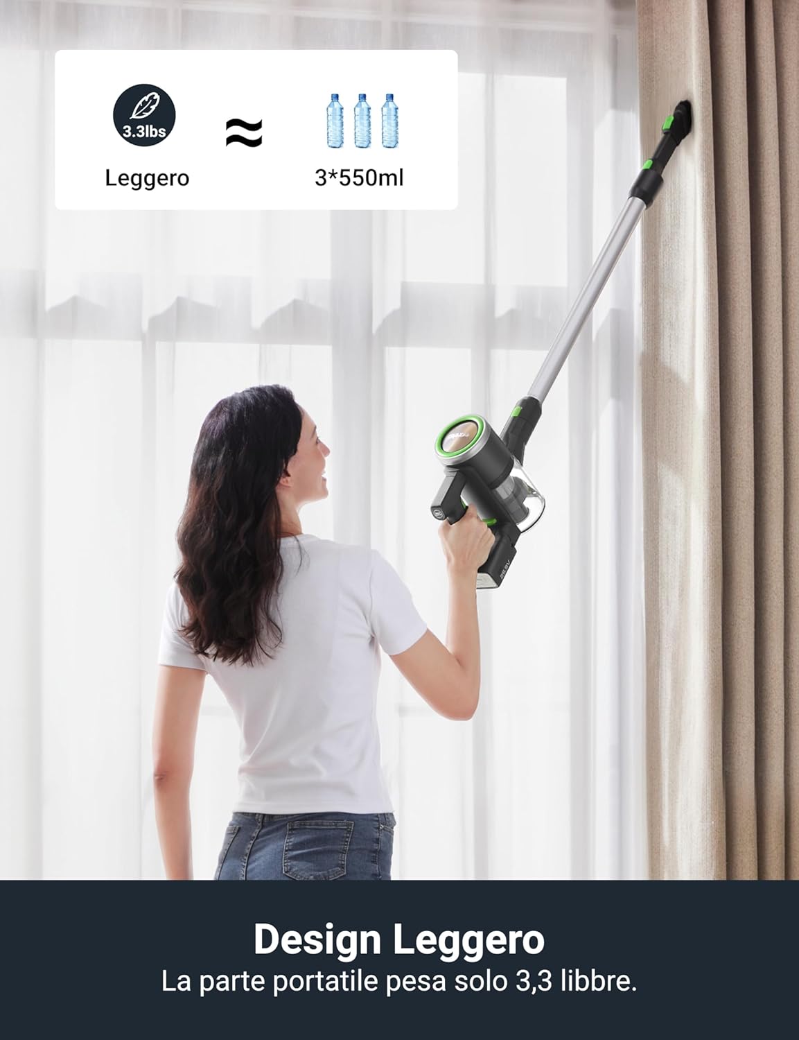 Eureka NEC370 Aspirapolvere Senza Fili 90AW - immagine 7