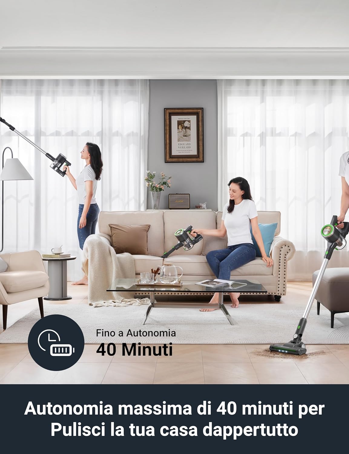 Eureka NEC370 Aspirapolvere Senza Fili 90AW - immagine 9