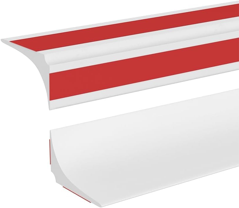 Barriera Doccia Ferma Acqua Silicone 1M, Bianco