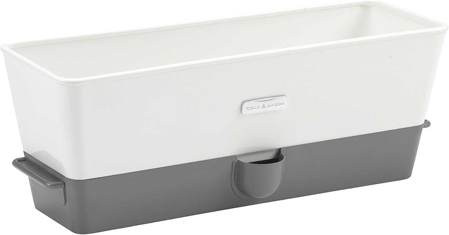 Cole & Mason Burwell Vaso Autoirrigante Triplo per Erbe - immagine 3