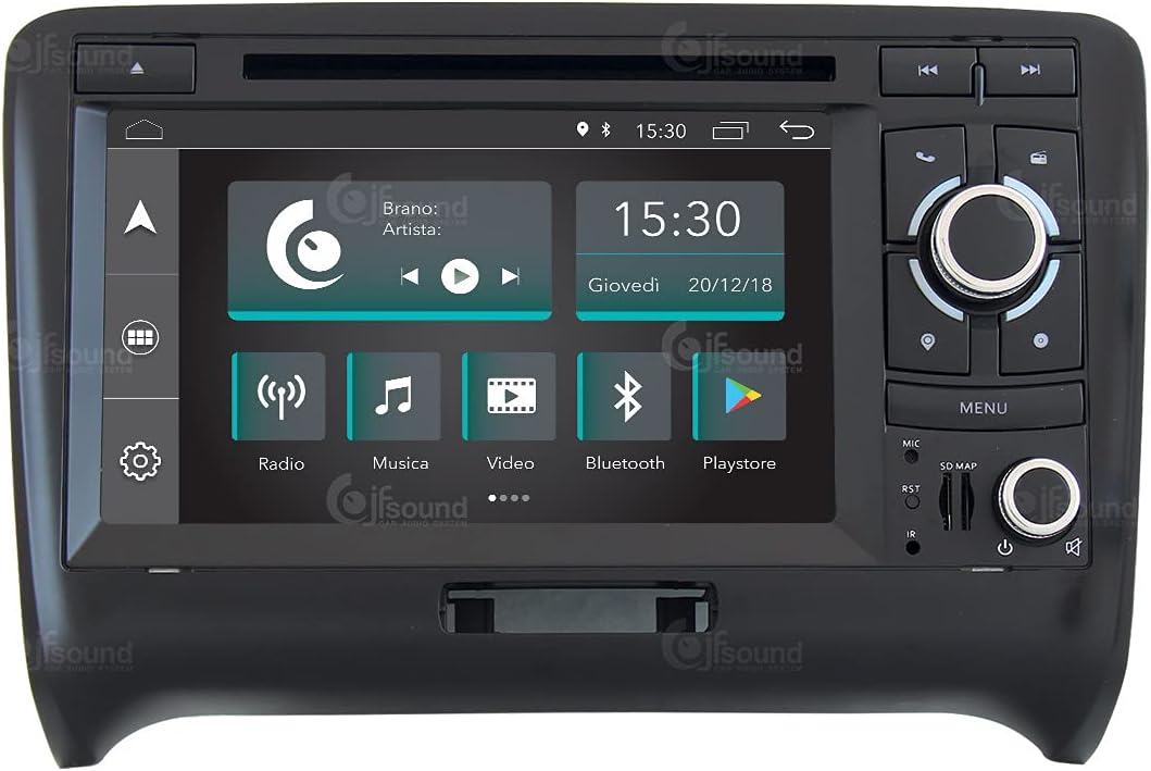Autoradio Custom Fit per Audi TT Android GPS 7" - immagine 1