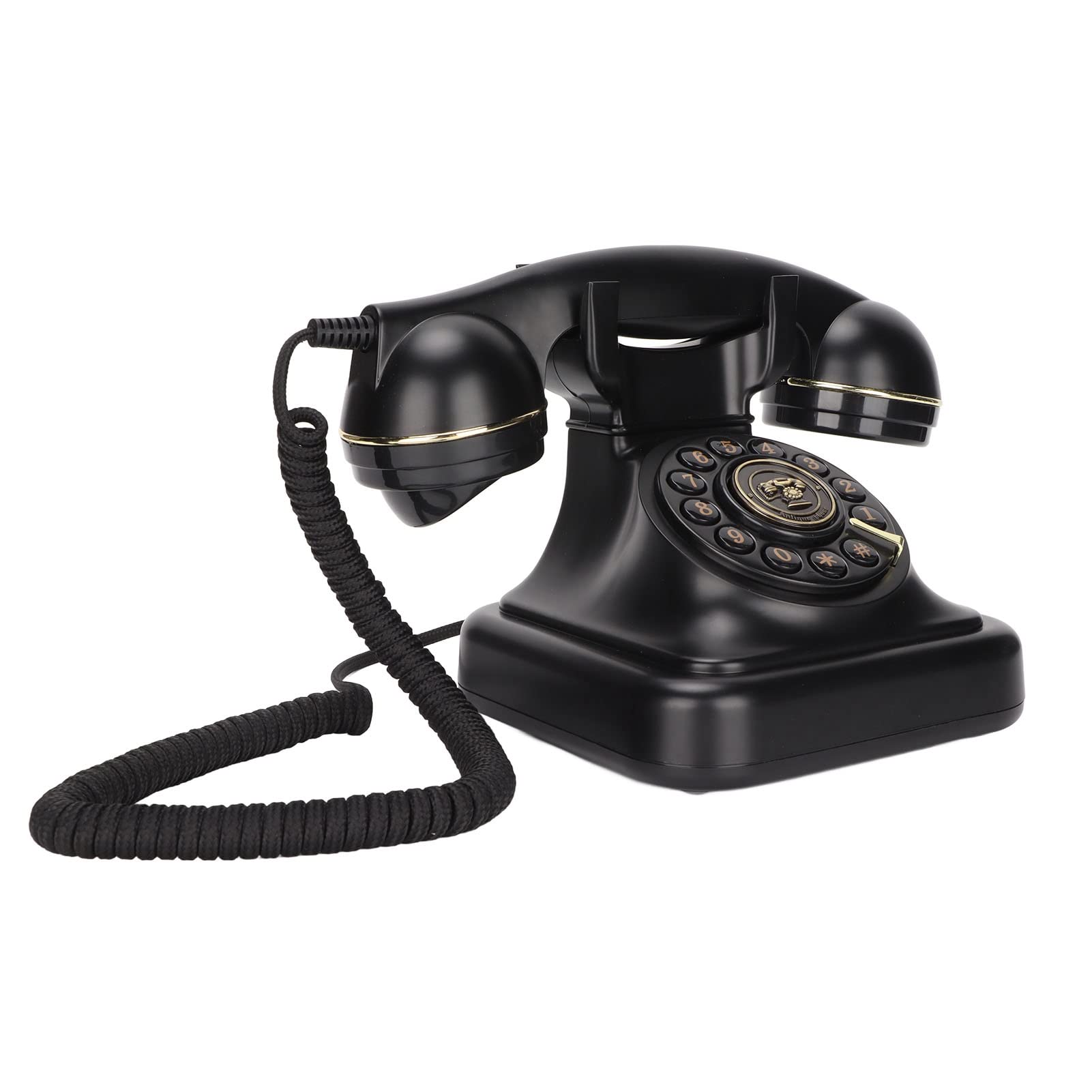 Zunate Telefono Vintage Retrò Rotante con Filo