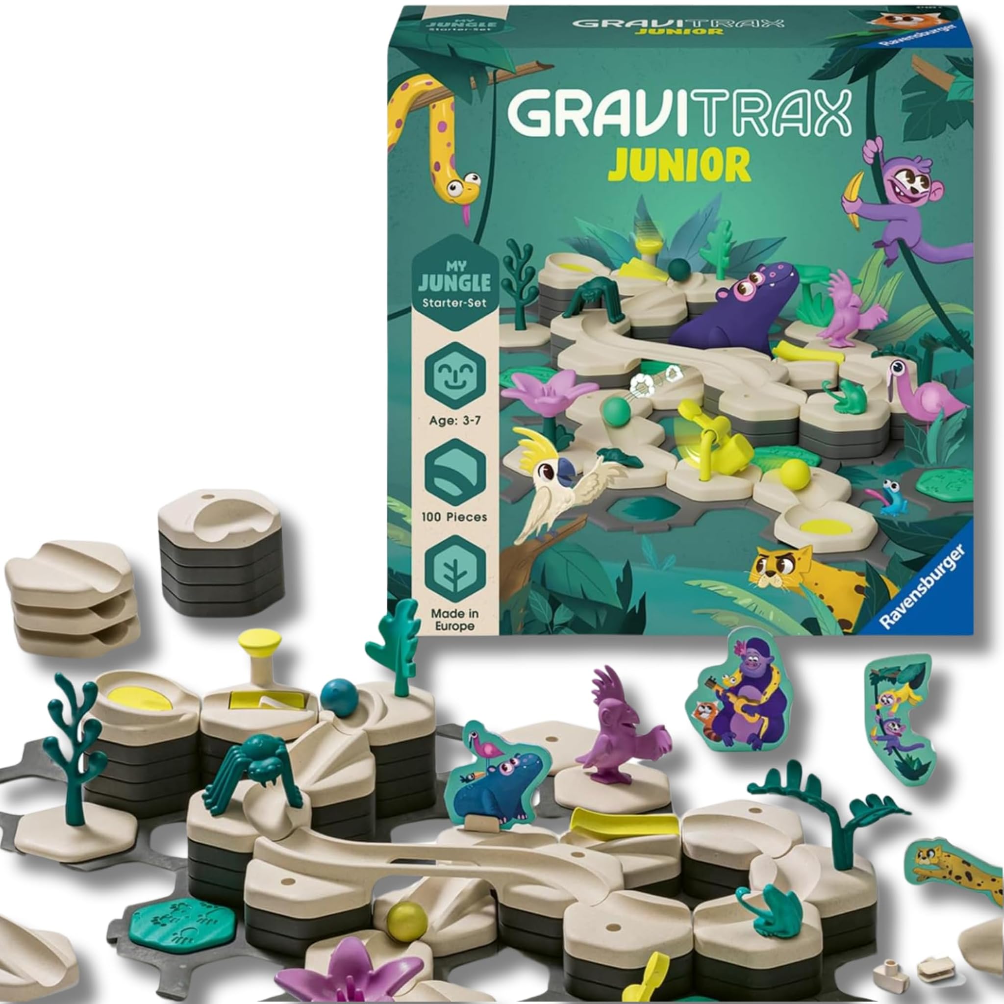 Ravensburger Gravitrax Junior Starter Set L 100 Pezzi