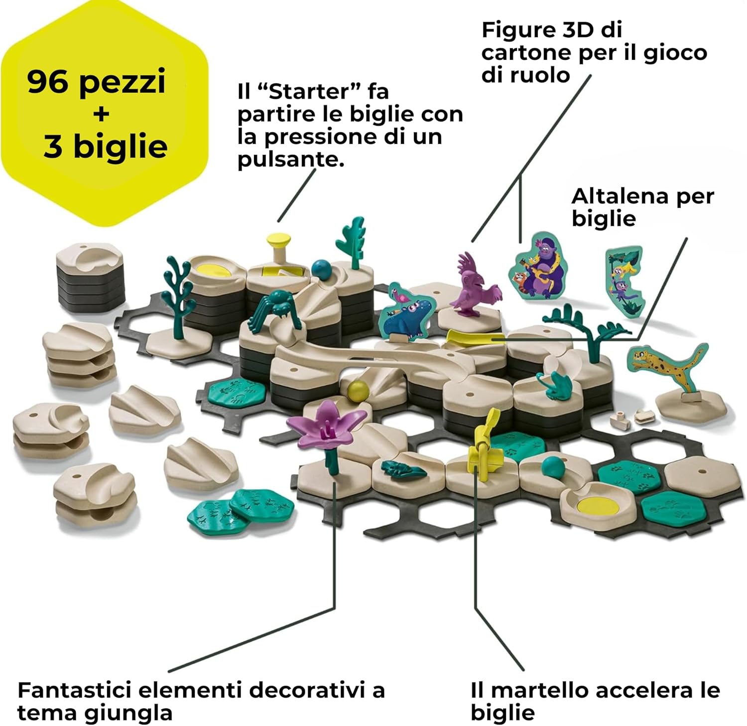 Ravensburger Gravitrax Junior Starter Set L 100 Pezzi - immagine 2