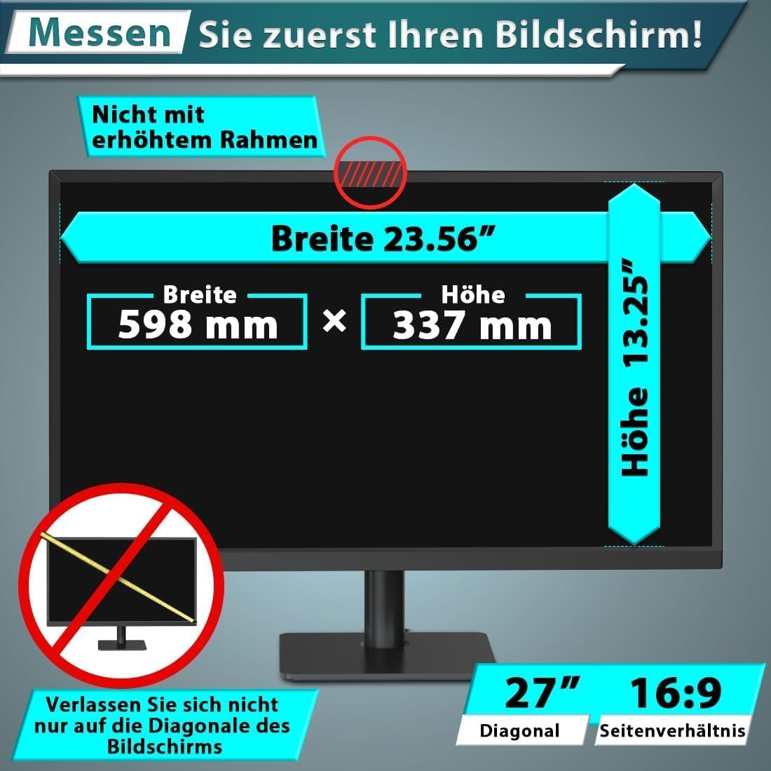 Stary Schermo Privacy PC 27 pollici (2 Pack) - immagine 2