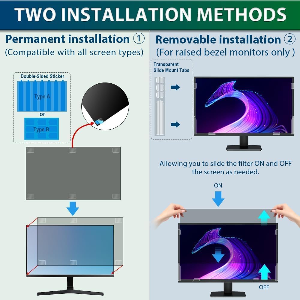 Stary Schermo Privacy PC 27 pollici (2 Pack) - immagine 5