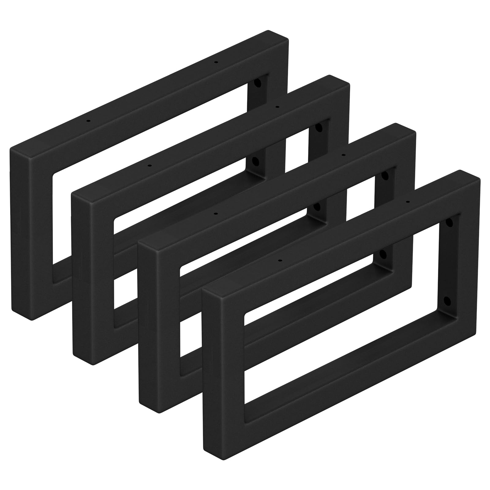 JYiuog Supporto Lavabo a Parete in Metallo (4 pz)