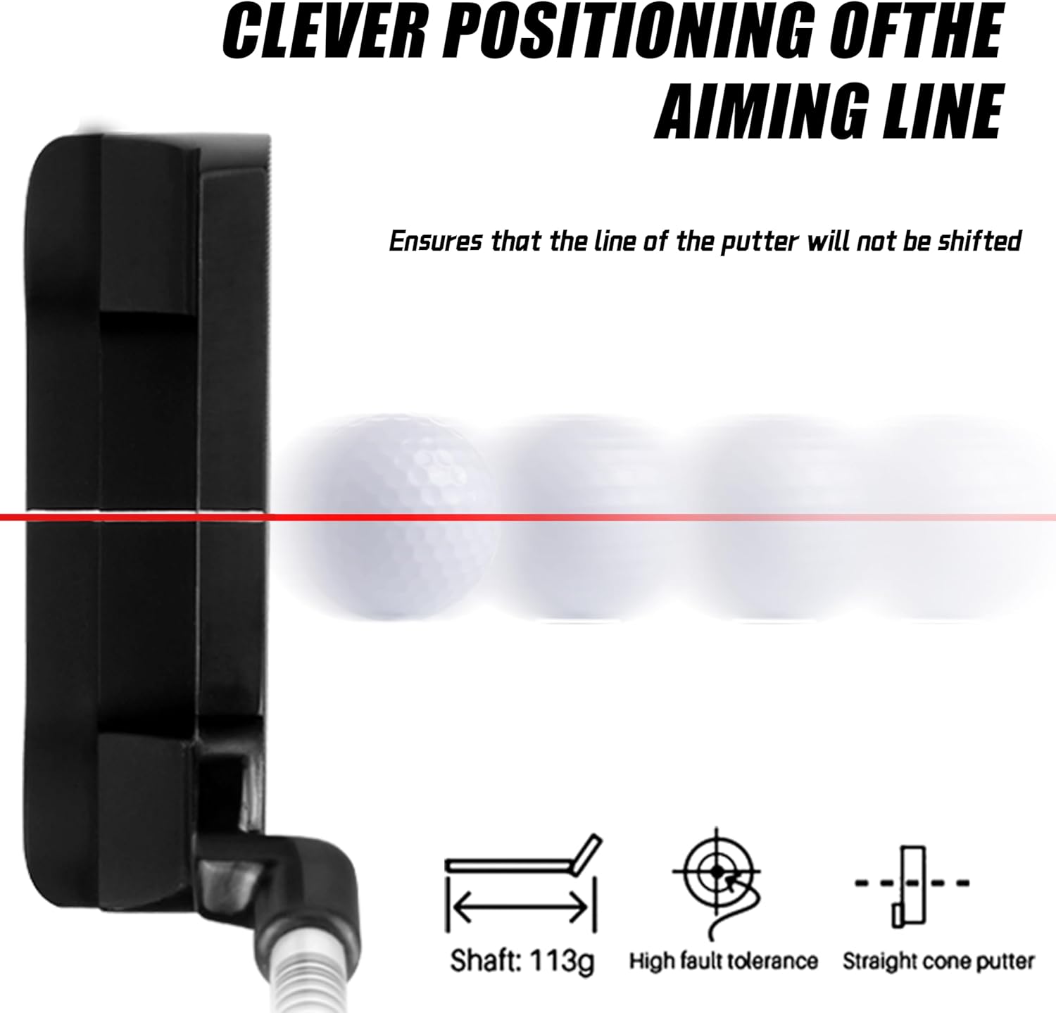 PGM, Putter da golf Unisex - immagine 4