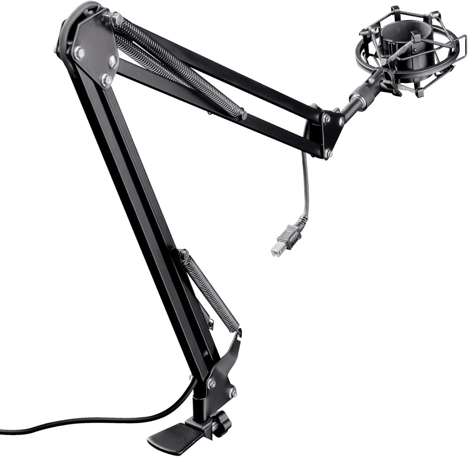 Trust Gaming GXT 253 Emita Braccetto Microfono Regolabile, Nero - immagine 5