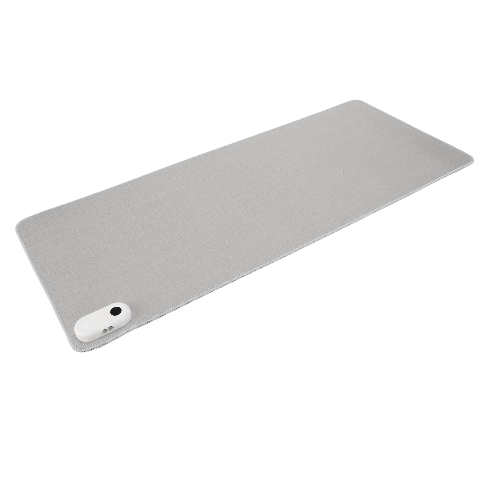 Tappetino per Mouse Riscaldato, Grande Tappetino da Scrivania Riscaldante, Tappetino per Mouse da Gioco 800x330 Mm, 3 modalità di Temperatura, Funzione di Spegnimento Automatico, (Grigio)