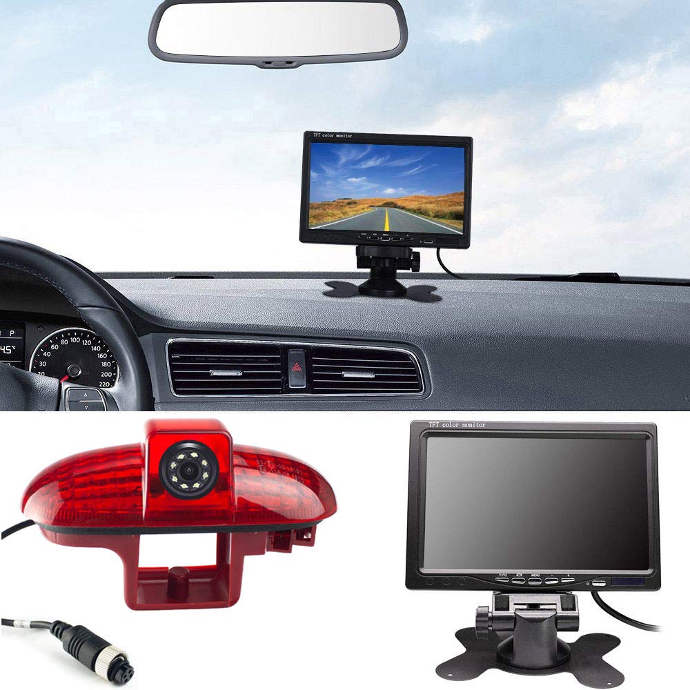 Kit Telecamera Retrovisore 7'' LCD per Opel Vivaro/Fiat Talento